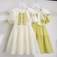 [Taiwan Shipment] Summer One-Piece Dress New Style One-Piece Dress Western Style One-Piece Dress Fas