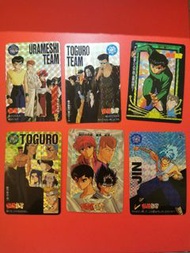 幽遊白書閃卡，95％，不散賣