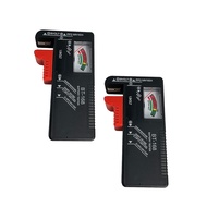 Battery Tester Checker, Universal Small Battery Tester for AAA AA C D 9V 1.5V, Button Cell Batteries