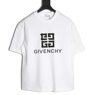 GIVENCHY Commuter All-Match New Style Short-Sleeved T-Shirt Men Women Couples Original Design Loose 