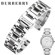BURBERRY steel strap BURBERRY watch with solid steel with BURBERRY watch chain and butterflies