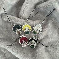 Sakamoto days phone straps (sakamoto, shiiskuke, nagumo,lu) | Sakamoto days