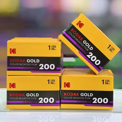 1 3 5 10 Rolls GOLD 200 Color Negative Film KODAK 35mm Film 36 Exposure per Roll Fit For Kodak H35 /