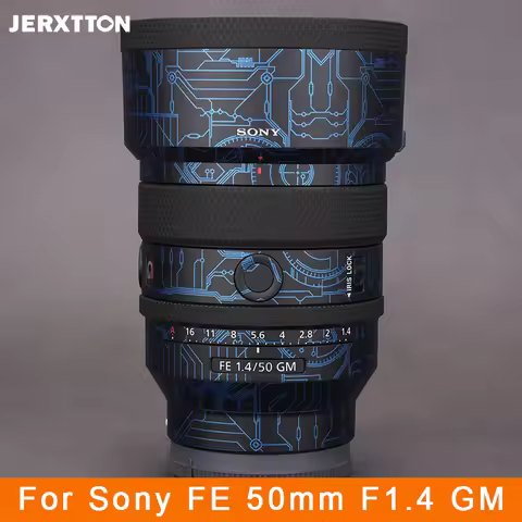 50 1.4 Skin Sony 50mm Lens Camera Accessories Vinyl Wrap Body Protective Film Sticker Protector Deca