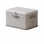 4.25 Storage Box Large Capacity Clothes Quilt Zipper Fabric Storage Box Foldable Storage Box Organiz