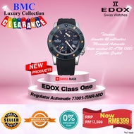 EDOX Class One Regulator Automatic 77001-TINR-NIO Men's Watch