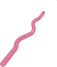 Weighted Workout EZ Curl Bar, Strength Training Bars, Soft Silicone Surface with Solid Steel Exercis