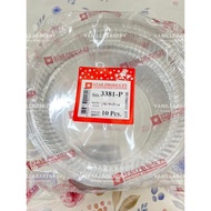 3381-P ALUMINIUM FOIL TRAY WITH COVER | LARGE SIZE |420ML |10 PCS