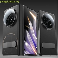 New For OPPO Find N5 Phone Case Find N3 Rotating Bracket Center Axis Hinge Shell Leather All-Inclusi