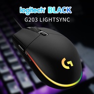 Logitech G203 wired mechanical gaming mouse  Luminous Backlit USB Wired Gaming Mouse for Desktop PC