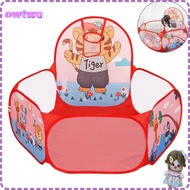 OWTWO Ocean Ball Playpen, Large Space Castle Game Playpen Pool Pool, Interactive Foldable Ball Pit B