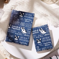 Cute Pet Fabric Book Cover A5 A6 Cartoon Handmade Book Cover Adjustable Notebook Book Cover