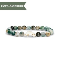 Fahlo Drift Manatee Seagrass Green Bracelet