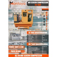 Screw Air Compressor 7.5 kw 10 hp Montoya LG-10AT Air Screw Compressor