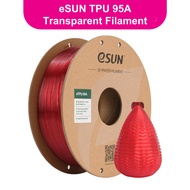 eSUN TPU 95A Transparent/Translucent 3D Printer Filament 1.75mm 1KG
