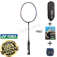 Yonex Duora 10 Blue/Orange 3UG5 *FREE (Yonex BG 66 Brilliant String + Yonex AC102EX Overgrip)