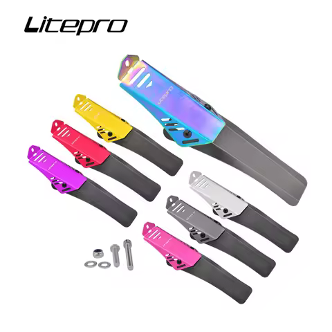 Litepro 16 20 Inch Bicycle Mudguard 412 P8 Mud Removal Board For Dahon Fnhon Folding Bike Fender