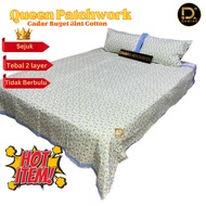 CADAR 3 IN 1 PATCHWORK SAIZ QUEEN AMIRA COLLECTION CADAR REJECT KILANG PROMOSI