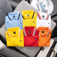 Pappap Lion crocodile collar polo shirt, slim fit form, good elasticity, breathable and colorful P5 