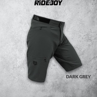 SHRT2.0 DARK GRAY - MEN'S BIKE PANTS non-padded MTB RIDE AND JOY SHORT PANTS GOWES RELAXING ENDURO D