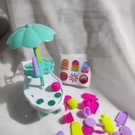 Live CHILDREN'S TOY GROBAK ICE CREAM FI529 ICE CREAM PONY SET ICECREAM LOLIPOPS