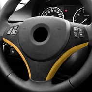 TPIC For BMW E90 E92 E93 3 Series Steering Wheel Decoration Cover Trim Button Sticker Interior Car A
