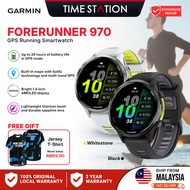 GARMIN Watch Garmin Forerunner 970 Smartwatch Jam Garmin Original Smart Watch Men Jam Running Fitnes