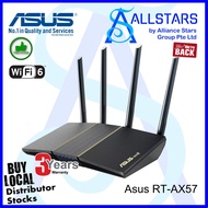 ASUS RT-AX57 AX3000 Dual Band Wireless AX Router (Warranty 3years with Avertek)