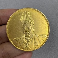 Republic of China Rare Collection Yuan Datou Gold Coin Gilt High Hat Era Flying Dragon Coin Ancient 