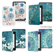 Flora Kindle Case 2018 Paperwhite 7th /6th /5th gen Smart Cover PW 3/2/1 E-readers Protective Shell 
