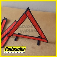 A PAIR of Car Safety Triangle Kit Hazard Heart Triangle