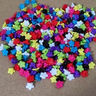 230pcs Putik sakura melamin mini/kecil – manik manik bahan bunga akrilik – manik manik bahan bros –