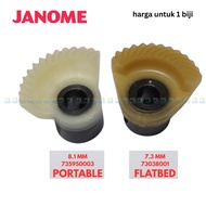 JANOME PORTABLE AND FLATBED PLASTIC LARGE SHELL TEETH Mesin Jahit Portable