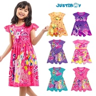 Borong Dress Baju Anak Perempuan My Little Pony Lengan Pendek / Daster