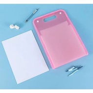 Transparent Handle File Bag Waterproof Multi Layer Folder File Bag 13 Compartments Folder Bag