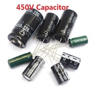 450V 10uF 22uF 47uF 100uF 220uF Aluminum electrolytic capacitor component