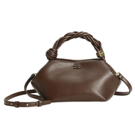 GANNI 2026 New Designer Hexagon Woven Shoulder Bag Women Fashion Crossbody Purse Handbag