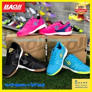 Baoji รองเท้าฟุตซอล (ลิขสิทธิ์แท้) ฟุตซอล บาโอจิ Futsal Shoes รองเท้าพื้นยาง