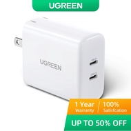 UGREEN อุปกรณ์ชาร์จ UGREEN 40 W Usb C Type C 4 . 0 3 . 0 สําหรับ compatible compatible for IPhone Huawei Xiaomi Sansumg