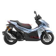 QJ MOTOR COVER SET AX200S ORIGINAL COLOR GREY /MOON BLUE /SAND BROWN