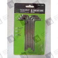 TEKIRO LONG STAR L-WRENCH SET 6 PCS TORX KEY LONG SET 6pcs (T30) HK-TL1226