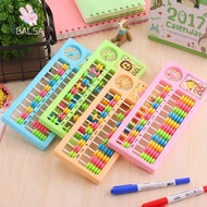 BALSA Abacus Calculation, 11 Column Abacus Puzzle Toy Mental Abacus Calculation, Durable 7 Beads Edu