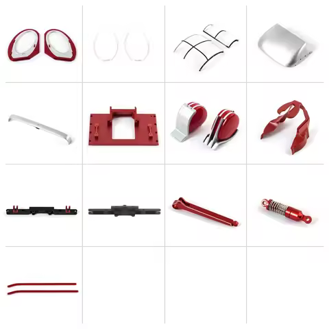 JCZK 300C Helicopter Parts All Series Aircraft RC Helicopter Model Replacement cockpit Parts 300C-A0