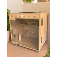 Indoor Cat Villa Cat Villa Solid Wood Super Large Space Luxury Cat Cage Cat House Cat House House Ho
