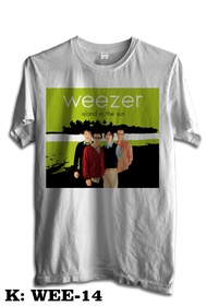 Kaos band musik weezer / rock musik weezer 14