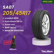 ยางรถยนต์ เวสต์เลค Westlake 205/45R17 รุ่น SA07 ปี 2023 #แถมจุ๊บยาง