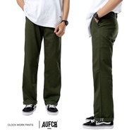 AUFCO | LONG CHINOS PANTS | WORKPANTS | REGULAR CUT | ARMY ARMY