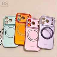 Simple Solid Color Aurora Rotating Folding Stand Suitable For iPhone 17 16 15 14 Pro Max i15 i16 17P