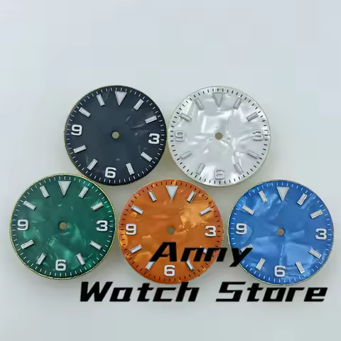 New 29mm Shell Dial Fit NH35 ETA2824 2836 MIYOTA8215 821A Mingzhu DG2813 DG3804 2824 PT5000 luminous