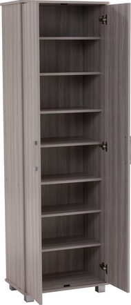 Von Bonjour EVERETT High 2 Door Shoe Cabinet/ Shoe Rack/ Shoe Organizer/ Kabinet Kasut Bertutup/ Alm